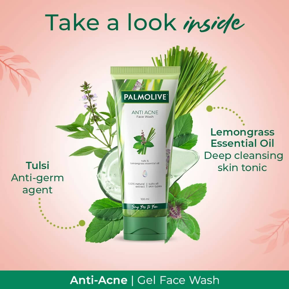 Palmolive Anti Acne Purifying Gel Face Wash | Grocsy