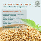 Buddha Natural Anti Dry Frizzy Hair Oil - For Instant Shine, Smoothness & Soft Hair | Grocsy