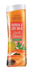 Avon Naturals Body Care Papaya & Soy Milk Shower gel | Grocsy