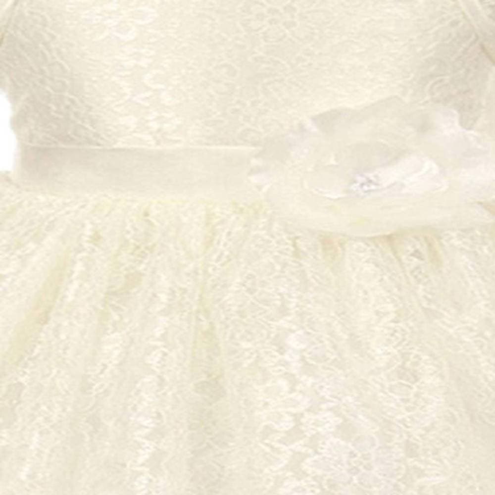 Asmaani Baby Girl's Off-White Colour Satin A-Line Maxi Full Length Dress (AS-DRESS-22160) | Grocsy