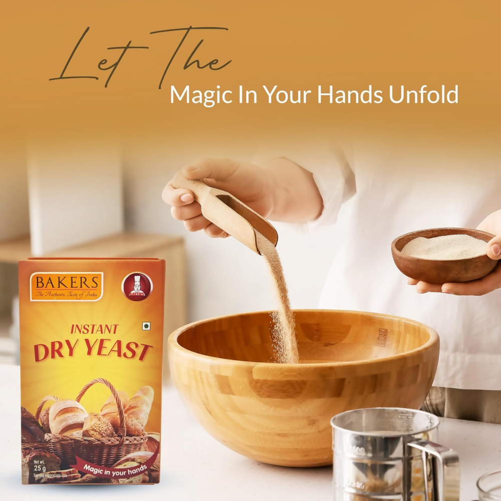 BAKERS Instant Dry Yeast | Grocsy