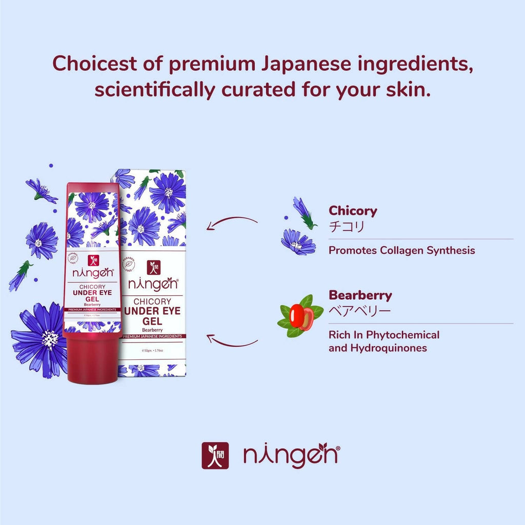 Ningen Chicory Under Eye Gel | Grocsy