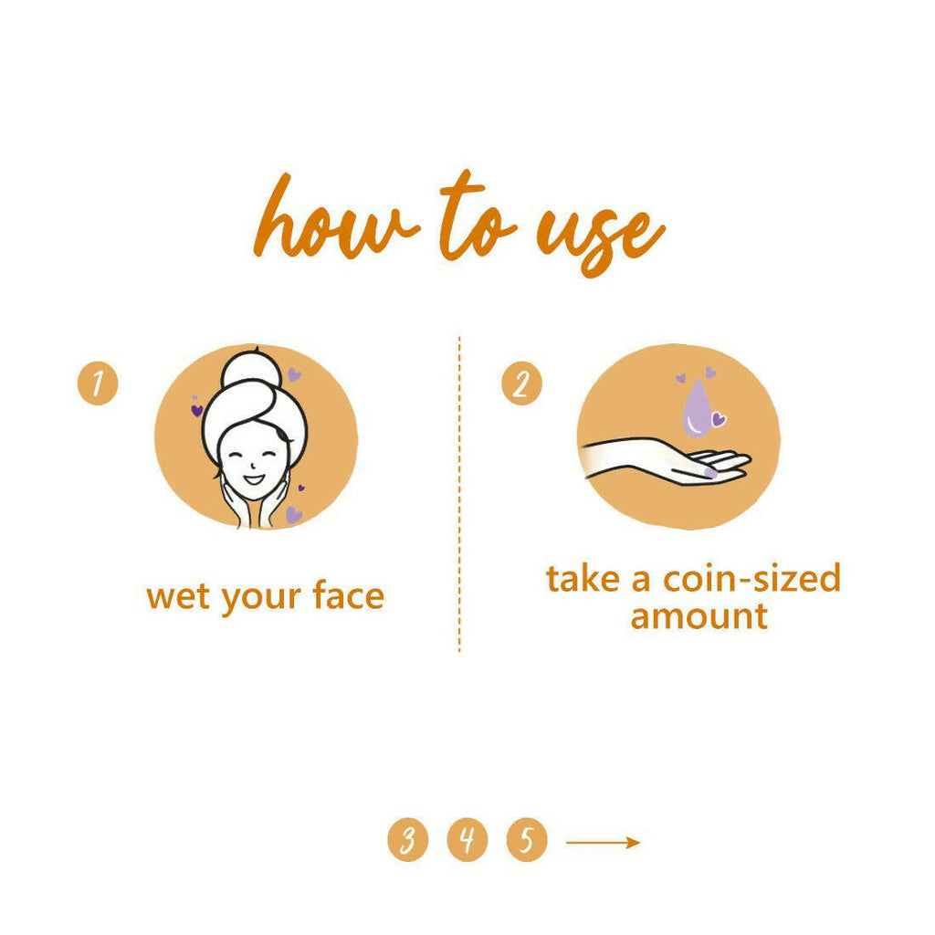 Plum Chamomile & White Tea Brighten-Up Face Scrub | Grocsy