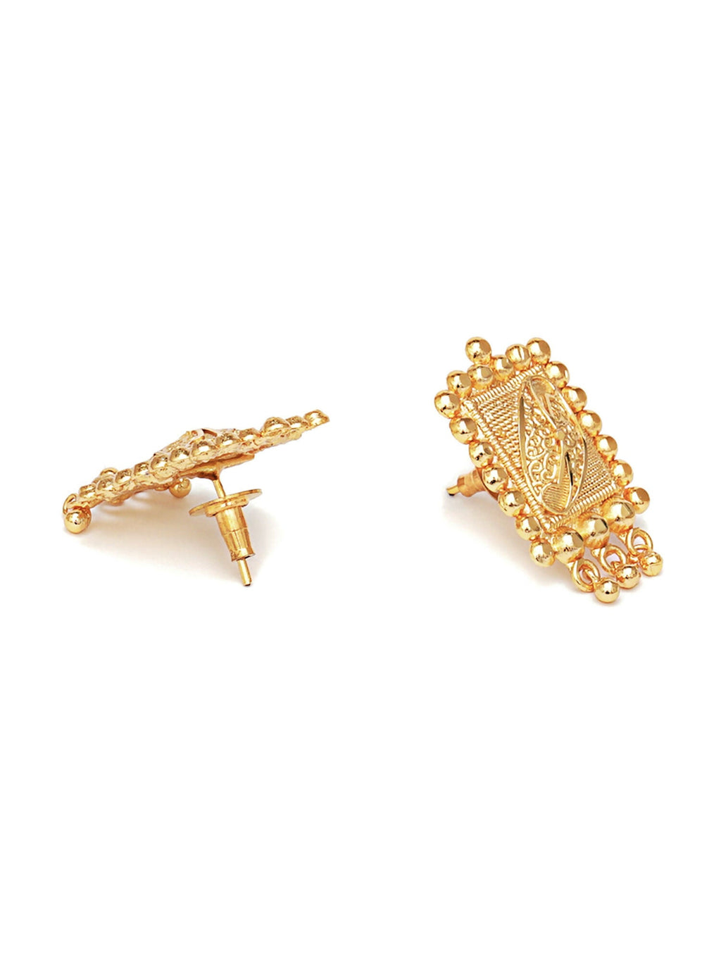 Gold plating jewellery set (Gold) - Ruby Raang | Grocsy
