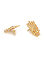Gold plating jewellery set (Gold) - Ruby Raang | Grocsy