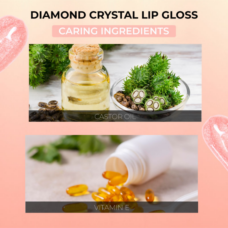 Parul Garg Beauty Lip Gloss - Diamond Crystal | Grocsy