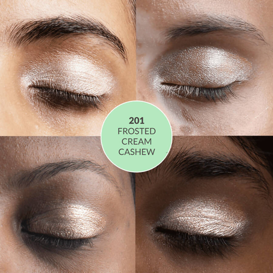 Disguise Satin Smooth Eyeshadow Squares - Frosted Cream Cashew 201 | Grocsy