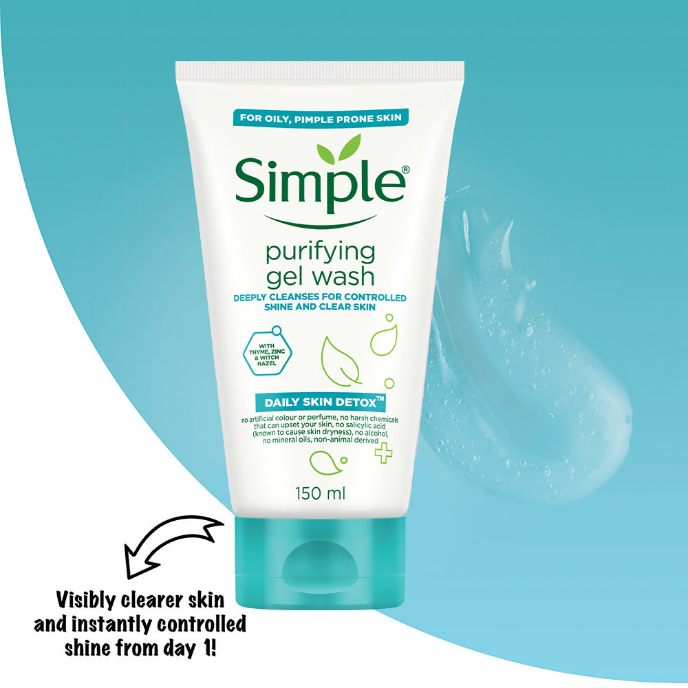 Simple Purifying Gel Face Wash | Grocsy