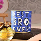 Krishna Raag Rakhi N Chocolate Dipped Khajoor Laddu | Grocsy
