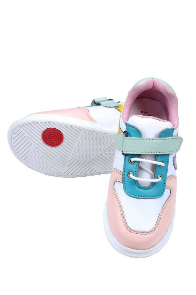 Tiny Bugs Unisex Color Block Sneakers - Multi | Grocsy