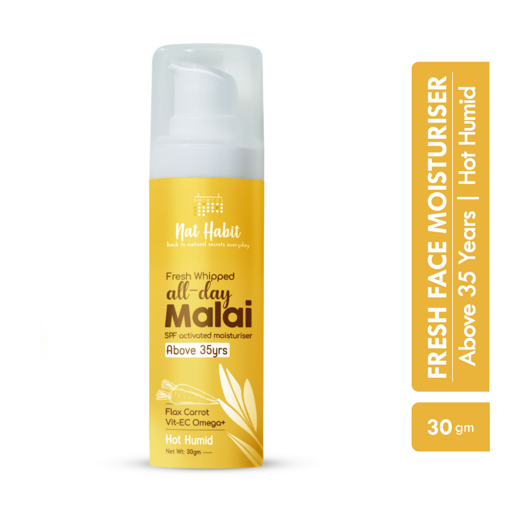 Nat Habit Flax Carrot Light Moisturizer | Grocsy