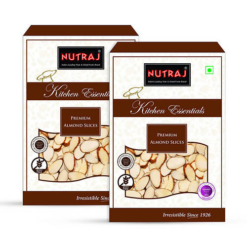 Nutraj Kitchen Essential Premium Almond Slices | Grocsy
