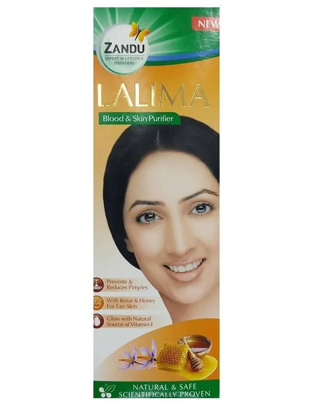 Zandu Lalima Blood And Skin Purifier Syrup | Grocsy