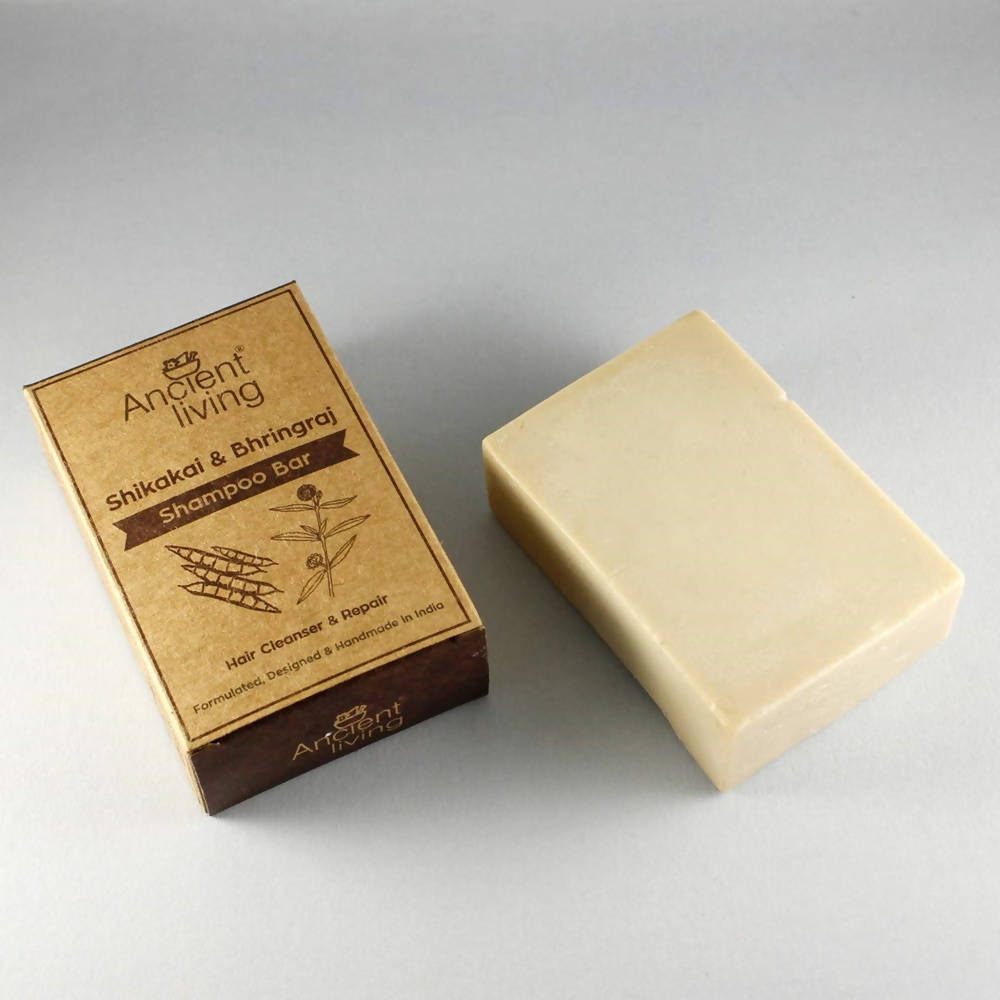 Ancient Living Shikakai & Bhringraj Shampoo Bar | Grocsy