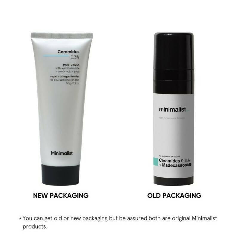 Minimalist 0.3% Ceramide Barrier Repair Moisturizing Cream | Grocsy