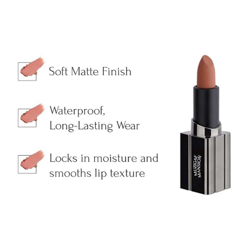 MUZIGAE MANSION Moodwear Blur Lipstick - 003 Nuddy | Grocsy