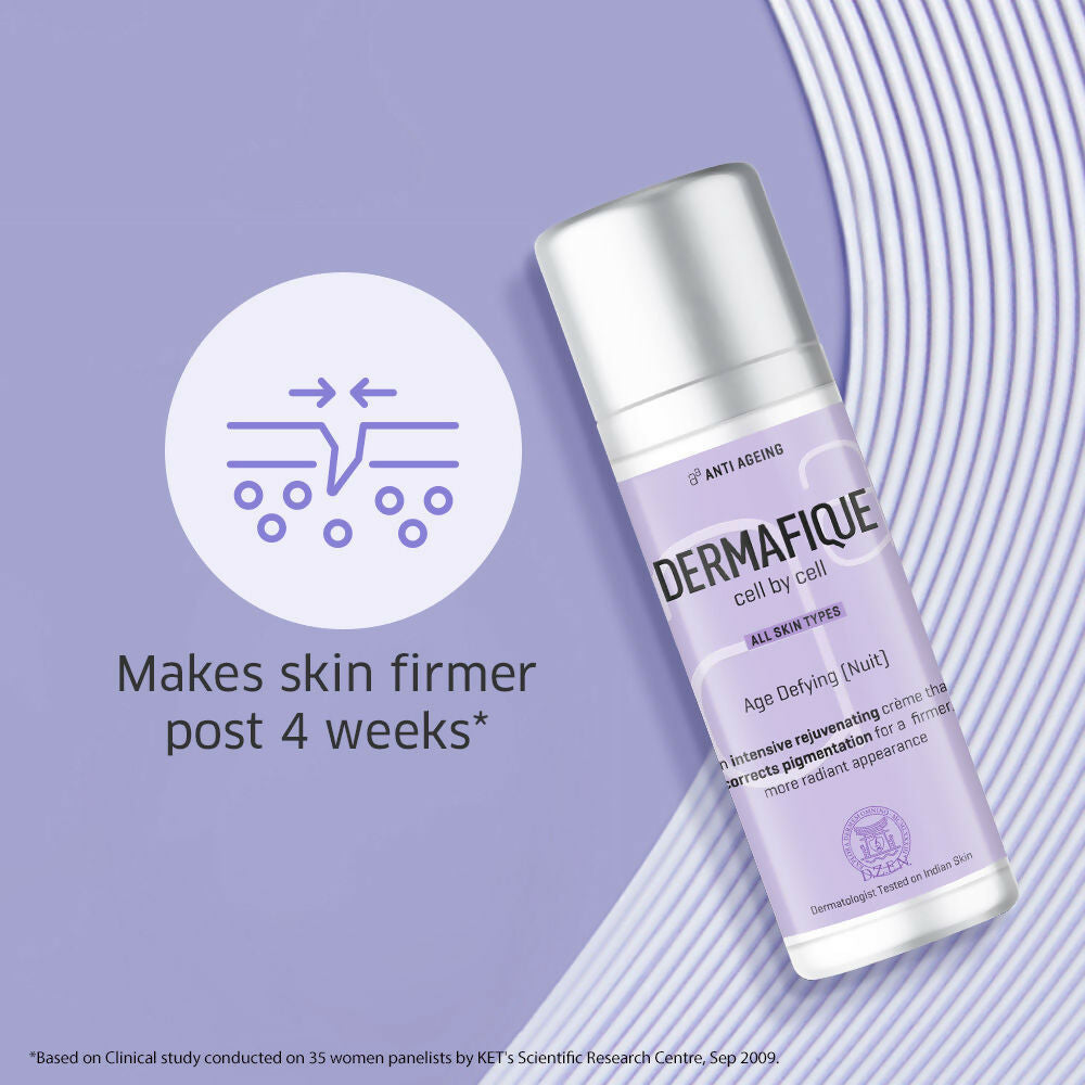 Dermafique Age Defying Nuit, Night Cream For Pigmentation & Dark Spots | Grocsy