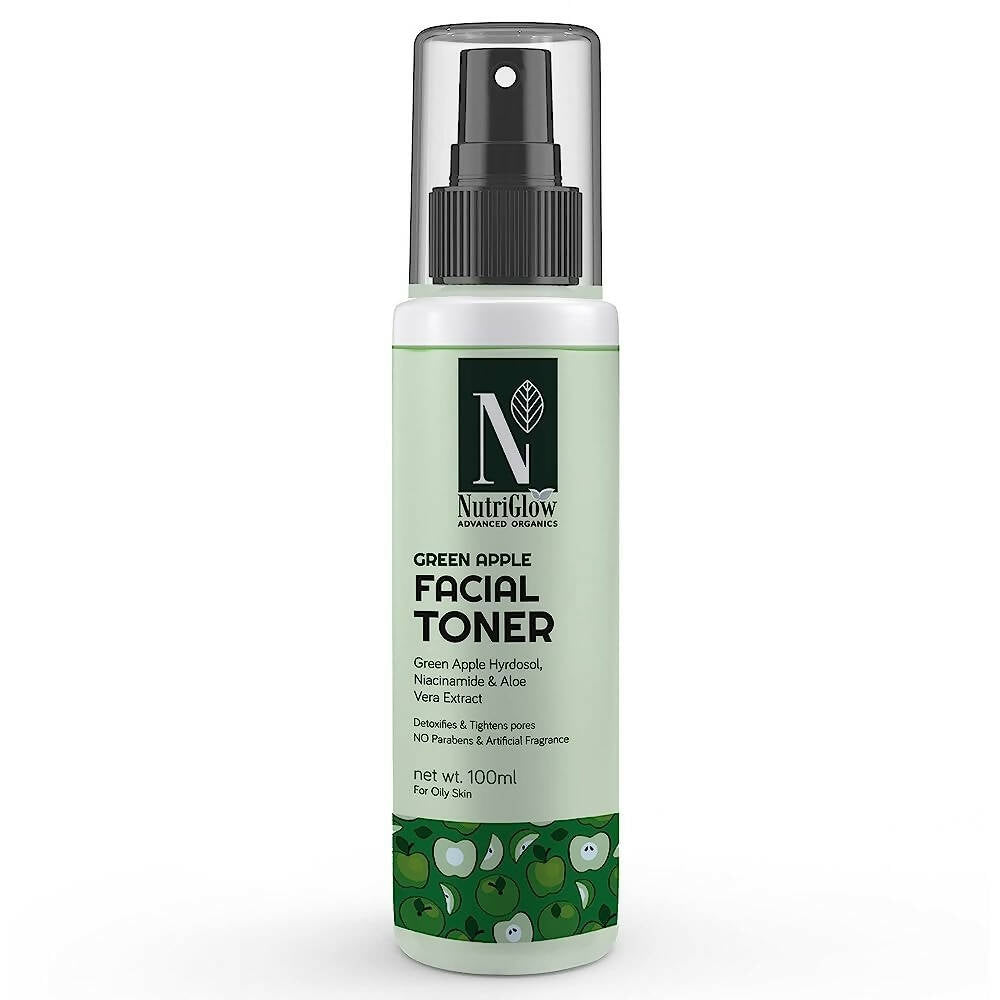 NutriGlow Advanced Organic Green Apple Facial Toner | Grocsy