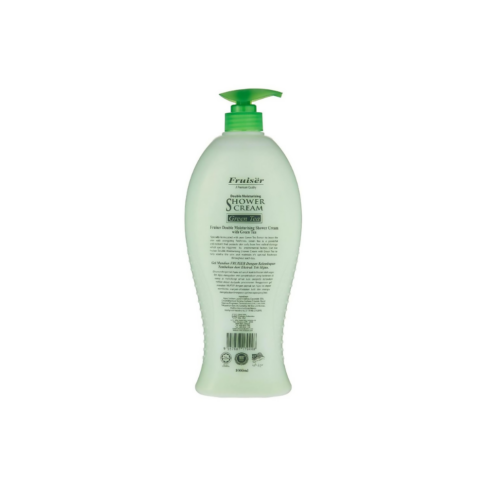 Fruiser Double Moisturising Shower Cream Green Tea | Grocsy