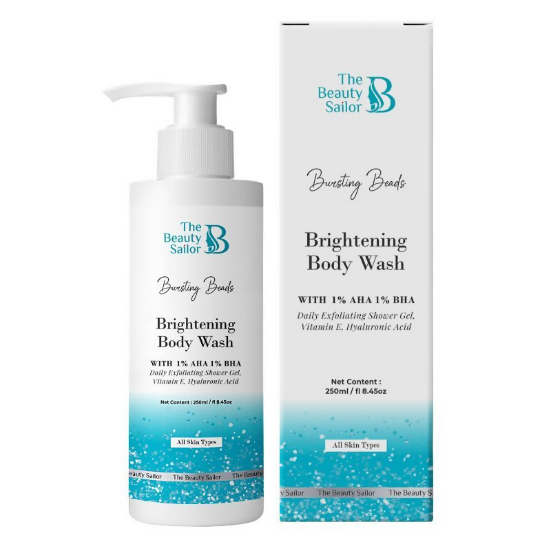The Beauty Sailor Bursting Beads Body Wash Made With 1% AHA & BHA | Grocsy