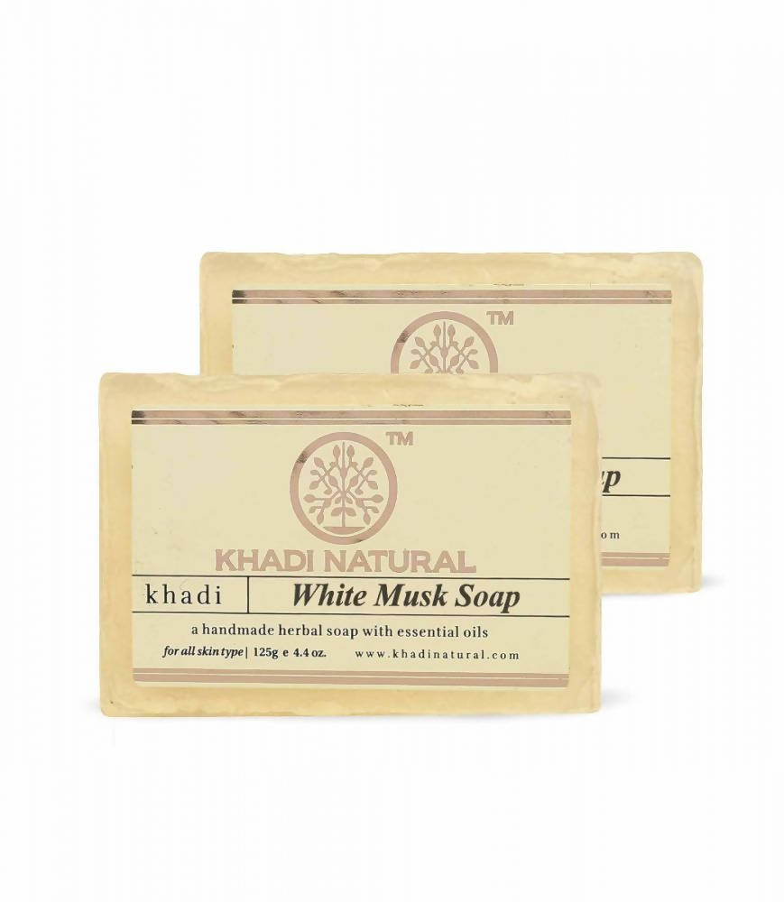 Khadi Natural White Musk Soap | Grocsy