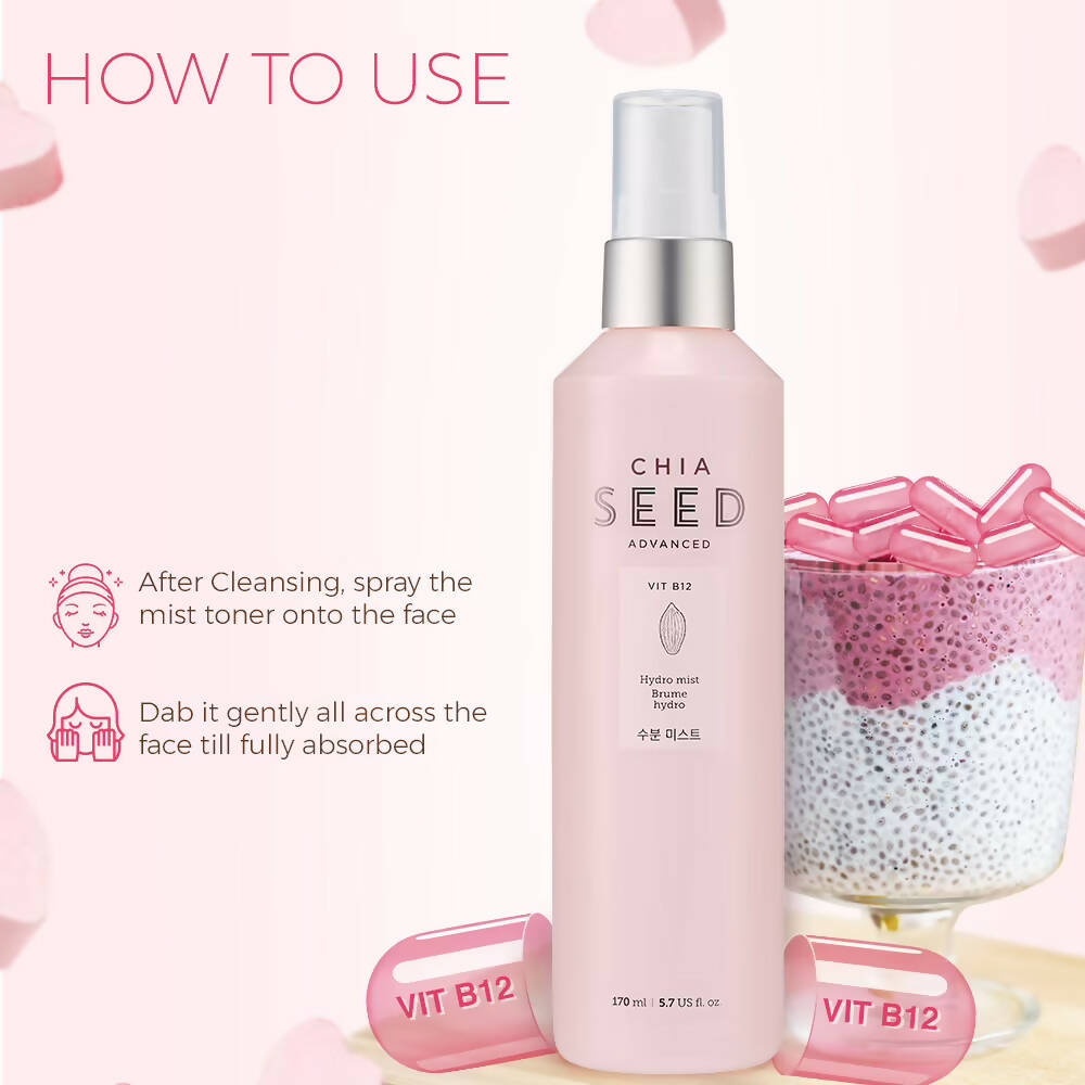 The Face Shop Chia Seed Hydro Mist - Korean Skincare | Grocsy