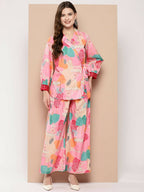 Ahalyaa Women's Traditional Wear Co-ods - Multi | Grocsy