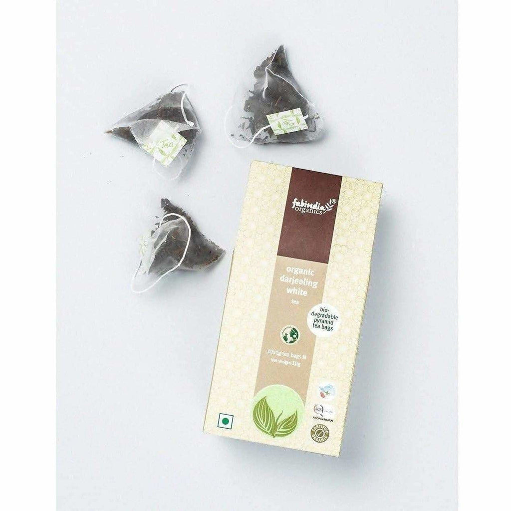 Fabindia White Darjeeling Premium Tea Bags | Grocsy