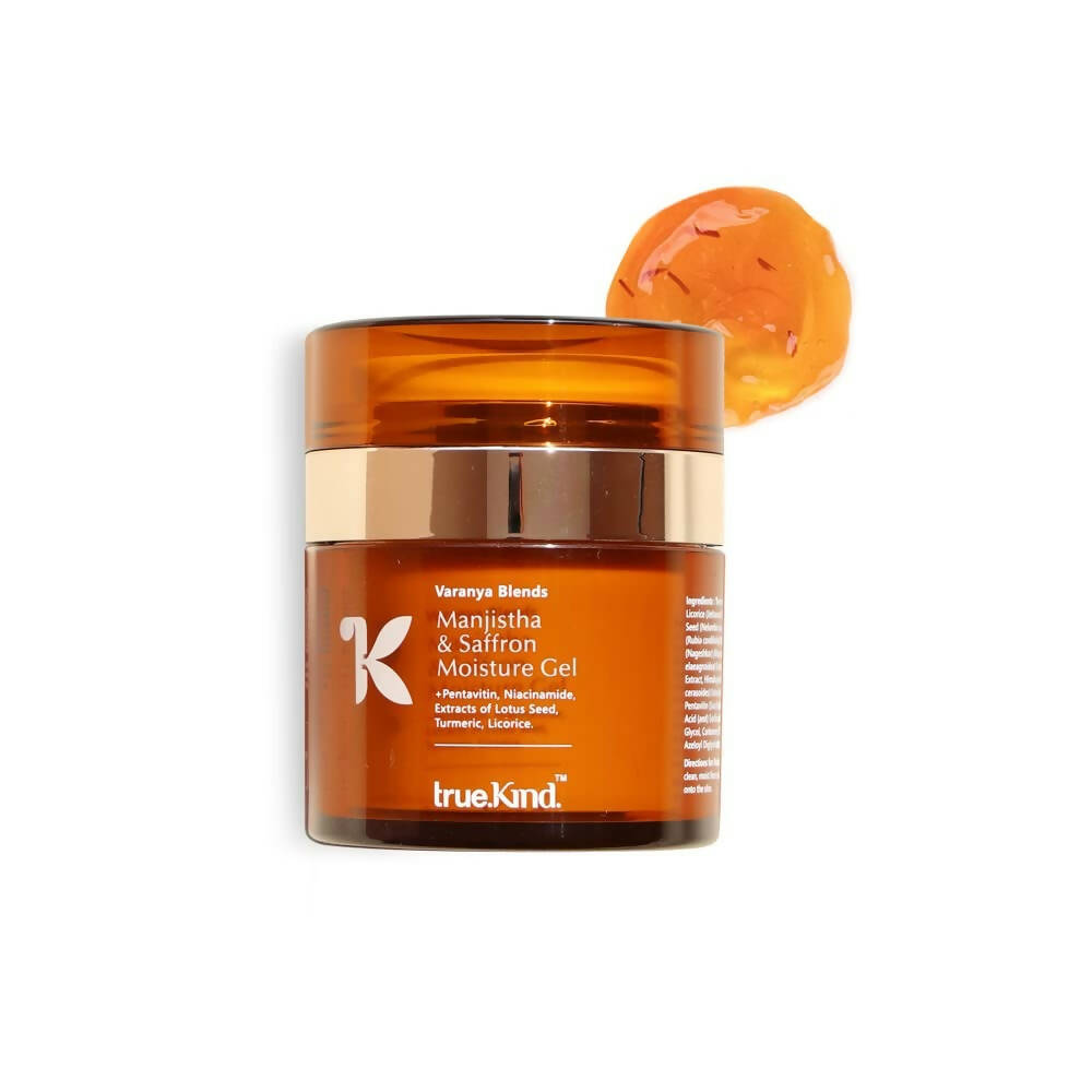 True Kind Varanya Blends Manjistha & Saffron Gel Face Moisturiser | Grocsy