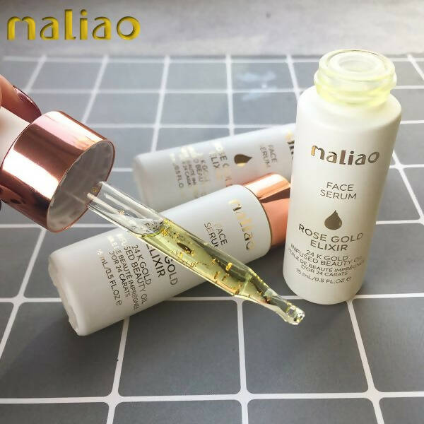 Maliao Professional Face Serum Rose Gold Elixer | Grocsy