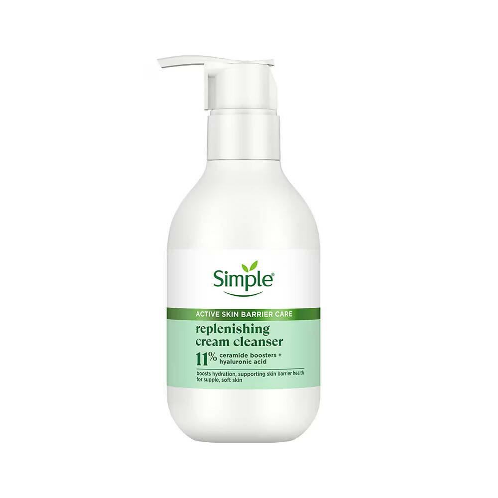Simple Active Skin Barrier Care Replenishing Cream Face Cleanser | Grocsy