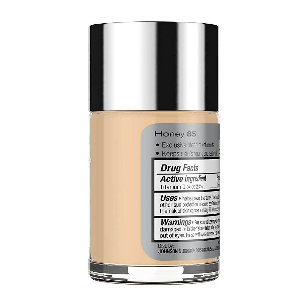 Neutrogena Healthy Skin Liquid Makeup Foundation, Broad Spectrum SPF 20 Feverfew, 85 Honey | Grocsy