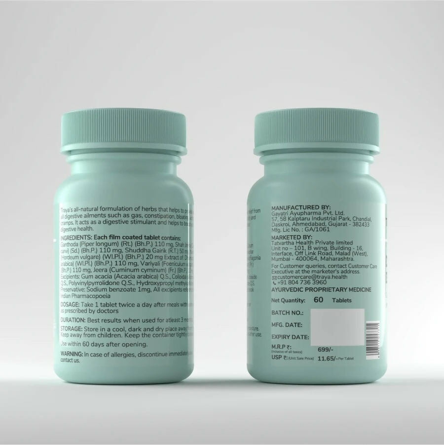 Traya Digest Boost Tablets | Grocsy