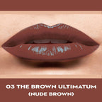 Sugar Never Say Dry Creme Lipstick - The Brown Ultimatum (Nude Brown) | Grocsy