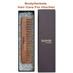 Bodyherbals Neem Wood Wide Tooth Dressing Comb | Grocsy