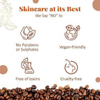 NutriGlow NATURAL'S Coffee Face Cleanser with Yogurt & Honey for Blackhead Removal Face Wash | Grocsy