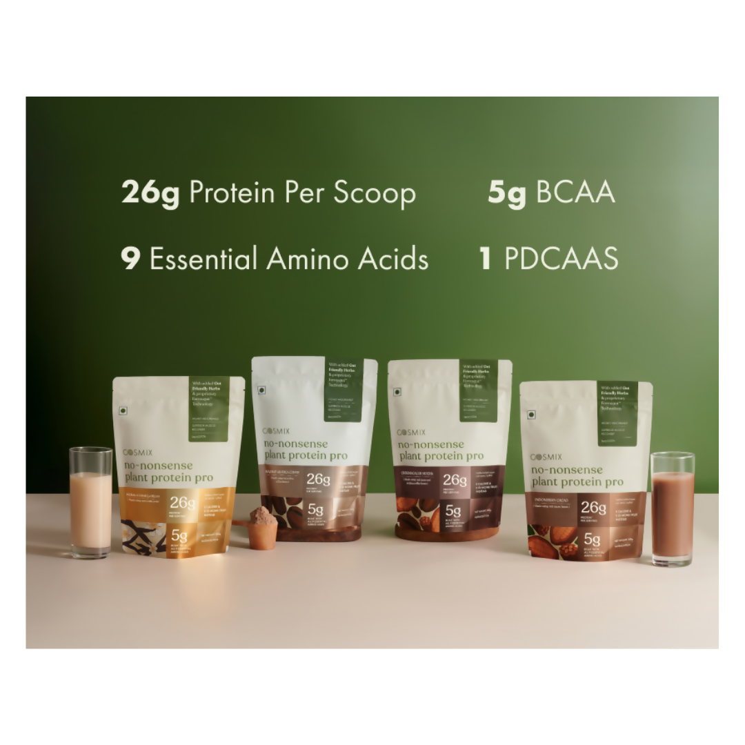 Cosmix no nonsense Plant Protein Pro Kerala Vanilla Bean | Grocsy
