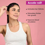 Sotrue Derma Roller For Hair Growth 0.5 mm with 540 Stainless Steel Needles - Repairs Damaged Hair, Activates Hair Follicles | Grocsy