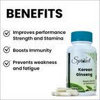 Sprowt Korean Red Ginseng Capsules | Grocsy