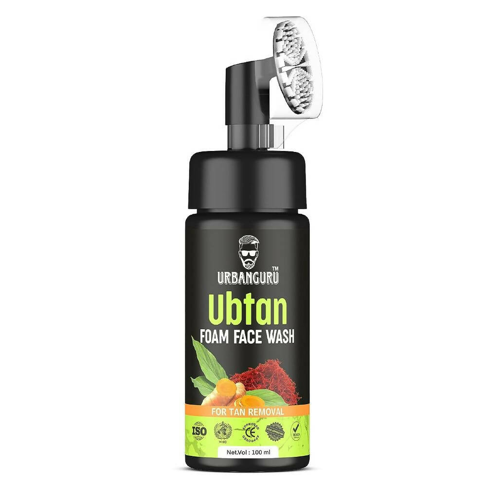 Urbanguru Men's Ubtan Foaming Face Wash | Grocsy