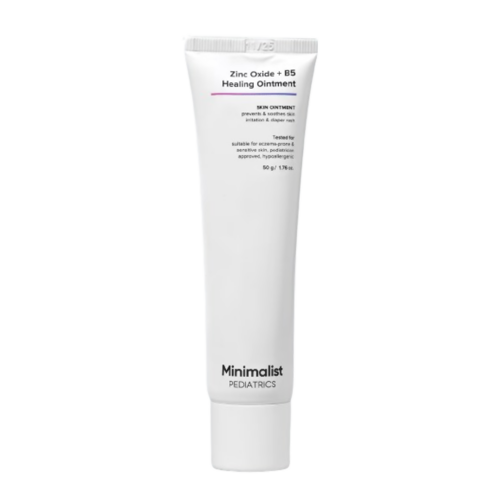 Minimalist Baby Rash Cream Zinc Oxide + B5 Healing Ointment For Drool & Diaper Rash | Grocsy