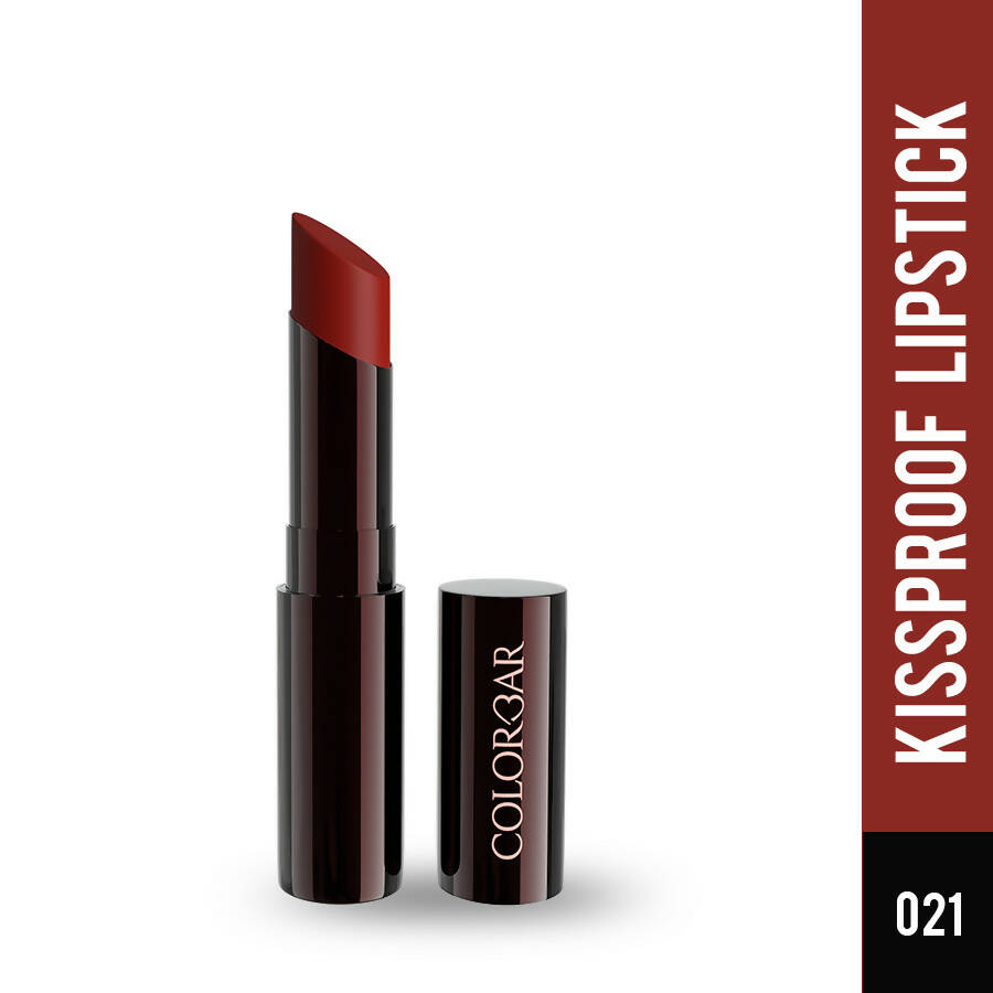 Colorbar Kissproof Lipstick Sizzing Red - 021 | Grocsy