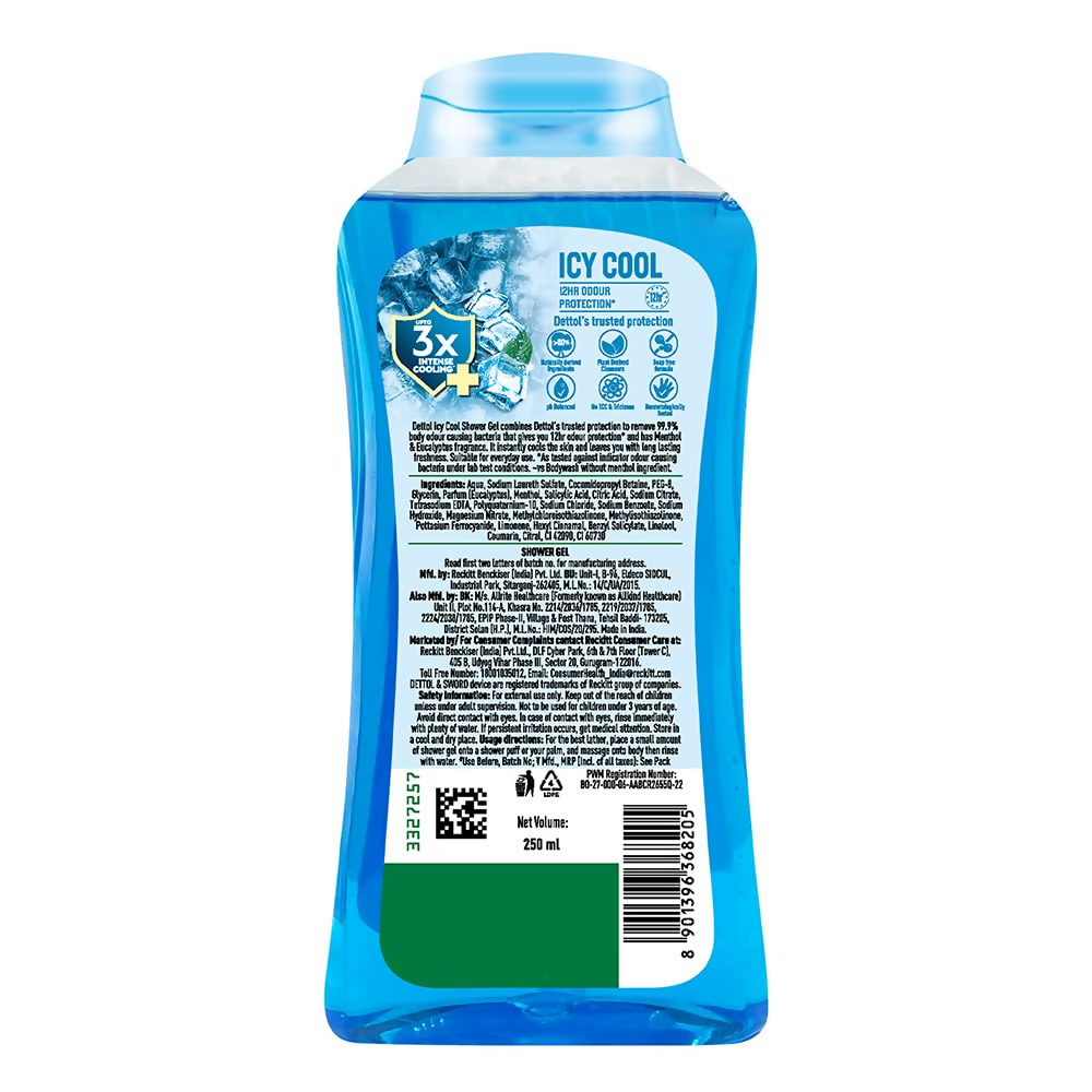 Dettol Body Wash and Shower Gel - Cool | Grocsy