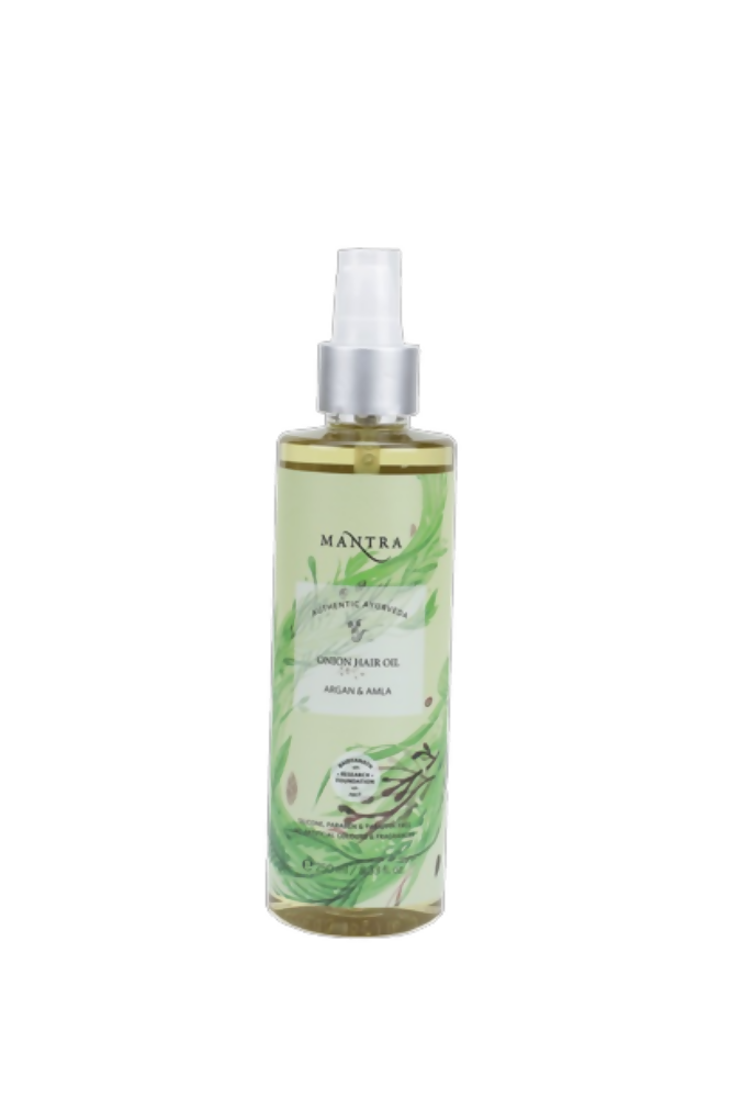 Mantra Herbal Onion Hair Oil Argan & Amla | Grocsy