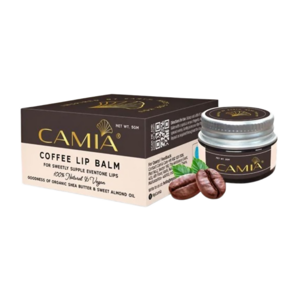 Camia Natural Coffee Lip Balm | Grocsy