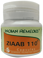 Indian Remedies Ziaab 110 Capsules | Grocsy