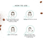 mCaffeine Naked & Raw Coffee Face Wash | Grocsy