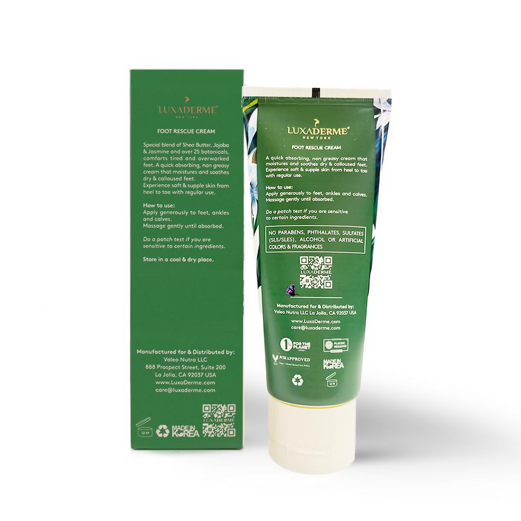 LuxaDerme Foot Rescue Cream | Grocsy