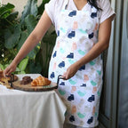 Oak & Lily 100% Cotton Kitchen Apron-Multicolour | Grocsy