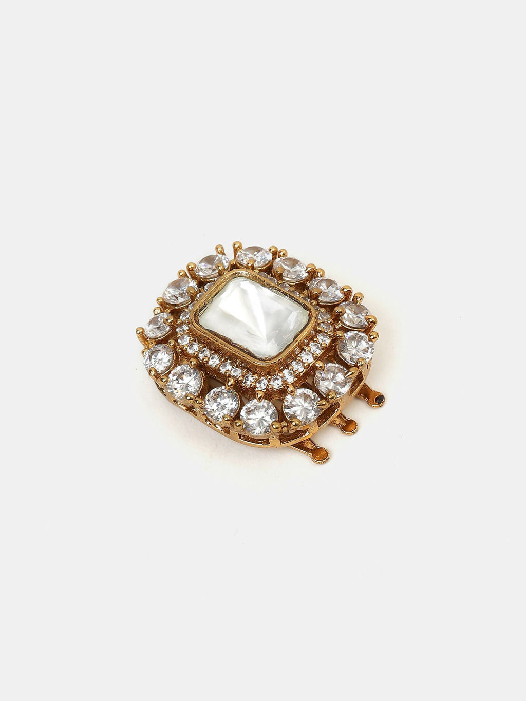 Ruby Raang Silken Floral Hair Pin | Grocsy